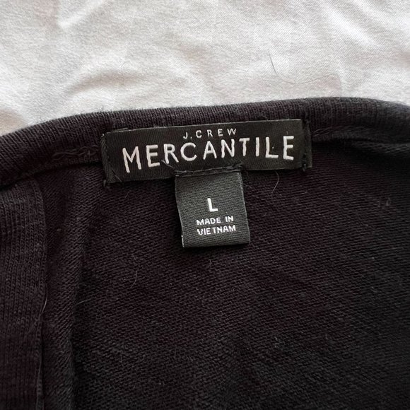 J. Crew Mercantile Tank with silky hem & keyhole back - Picture 5 of 7